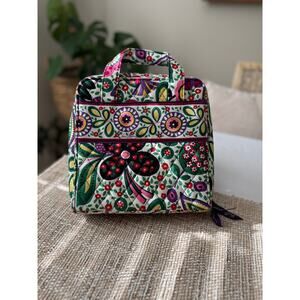Vera Bradley Bag Viva La Vera Flower Tech Organizer Storage Carry Case
